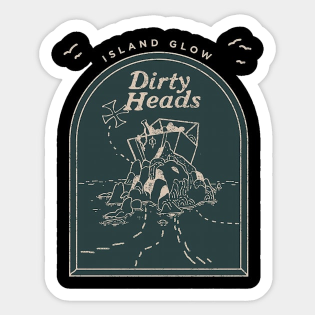 DIrty Island Glow Sticker by Maison Nuit